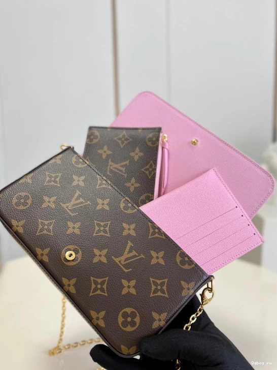 VUITTON FÉLICIE POCHETTE LOUIS 0728